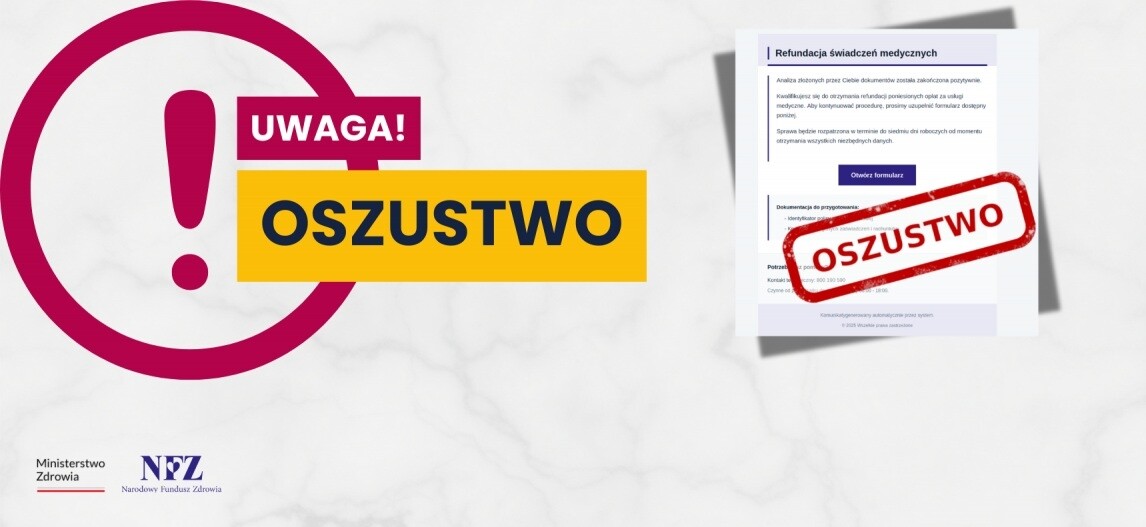 Ostrzegamy przed nową falą fałszywych wiadomości e-mail