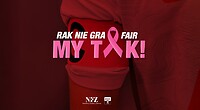 Grafika ilustracyjna Rak nie fair